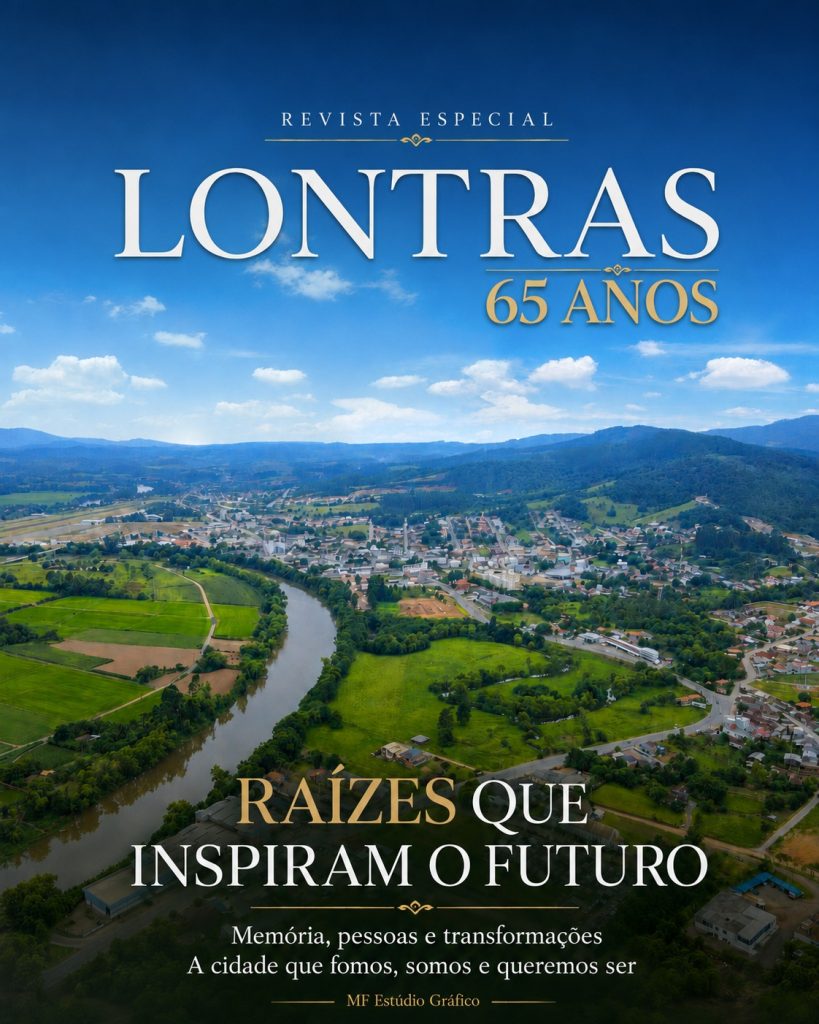 Capa da Revista Especial Lontras 65 Anos