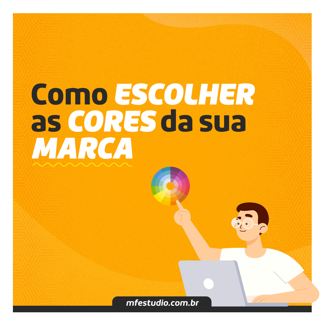 Como escolher as cores da sua marca